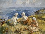 Summer on the Clifftops by Unknown Artist